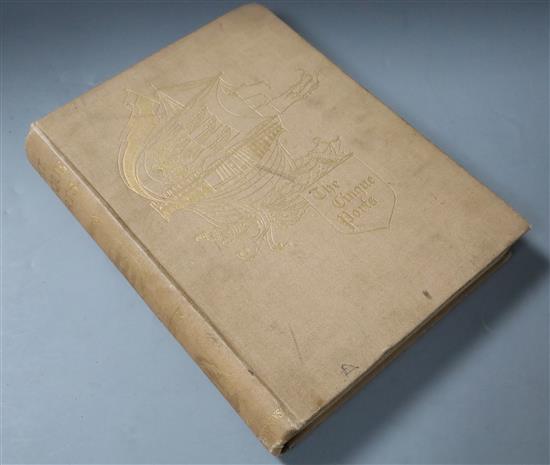 CINQUE-PORTS: Hueffer, Ford Maddox - The Cinque Ports - A Historical and Descriptive Record, 1st edition, large 4to,